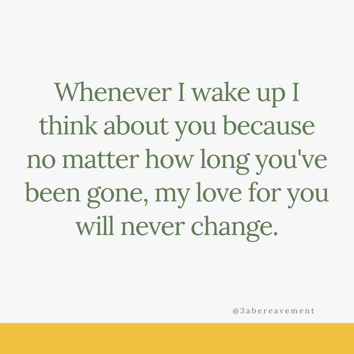 3ABereavement's tweet photo. Good morning ☀️❤️⠀

#grief #griefjourney #griefandloss #griefsupport #griefquotes #missingyou #foreverinourhearts #gonebutnotforgotten #inlovingmemory #houstonnonprofit #3ABF https://t.co/kyatRiJJIz