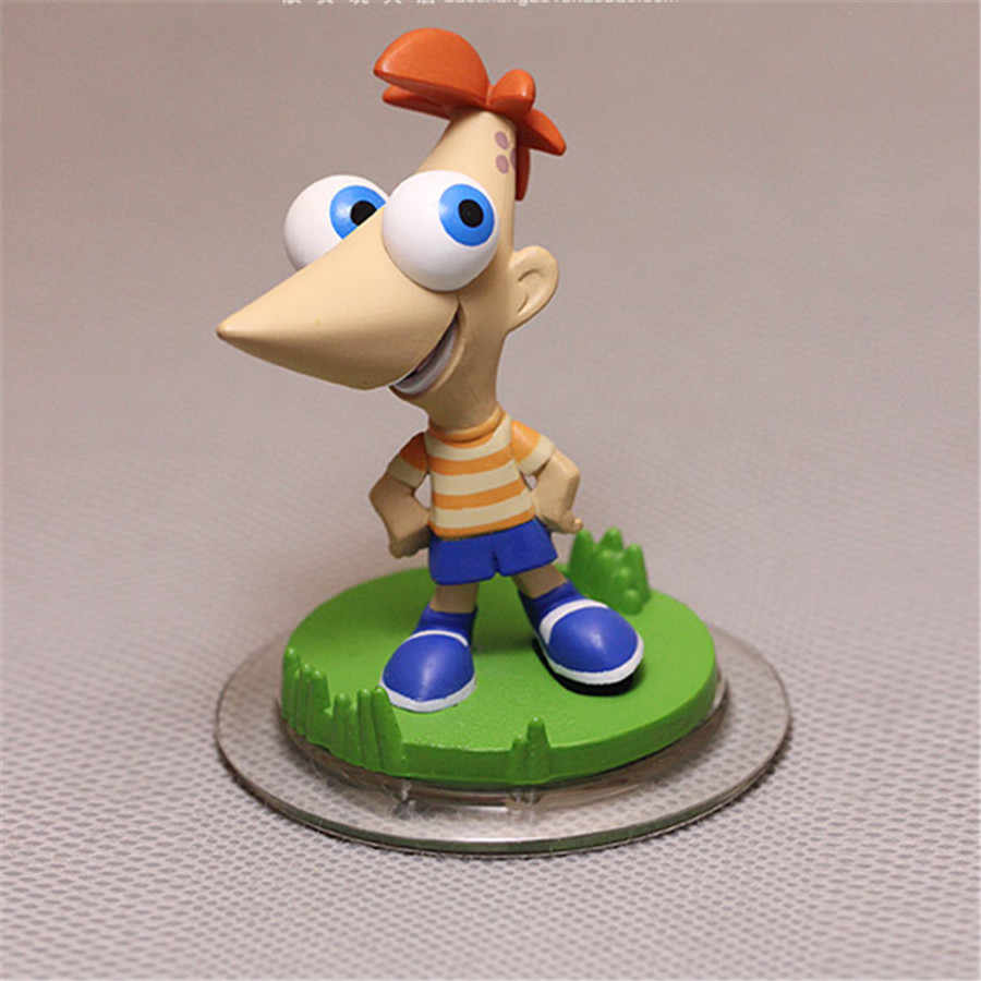 In summary, the 'Phineas doesn't work in front-view' is kind of a non-starter for me. Because he wasn't designed to be optimized for that view. And in spite of that, look at how fun the Phineas toys are! They've managed to cone it up.