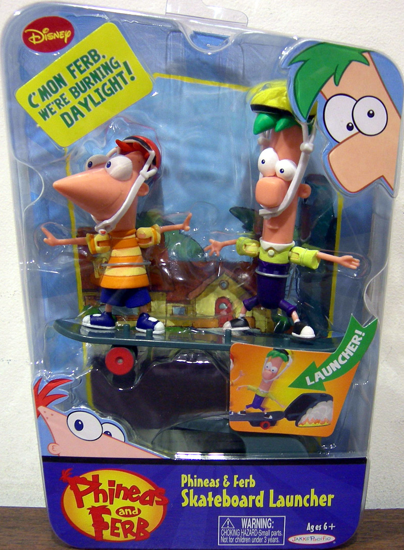 In summary, the 'Phineas doesn't work in front-view' is kind of a non-starter for me. Because he wasn't designed to be optimized for that view. And in spite of that, look at how fun the Phineas toys are! They've managed to cone it up.