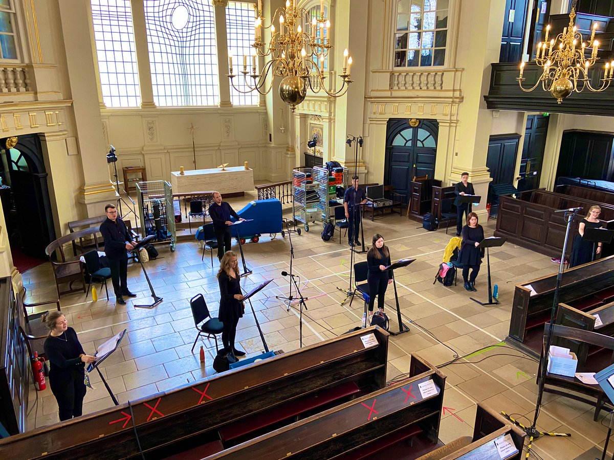 stmartins_music's tweet photo. Getting ready to go live on @BBCRadio3. Tune in in 20 minutes! https://t.co/er63t9LZ5H