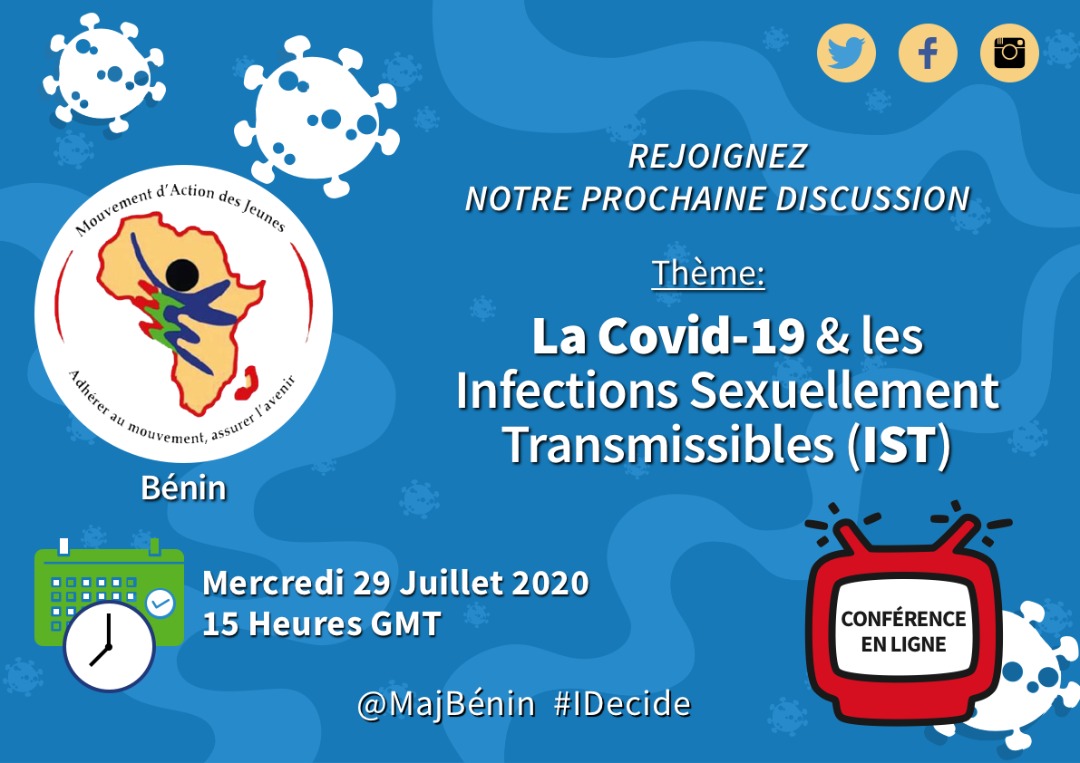 MAJBenin's tweet photo. Dans moins d'une heure, nous allons commencer notre conférence.

On se prépare bien pour 15h GMT 😀

#IDecide #ZeroIST https://t.co/TcQvY85hKC