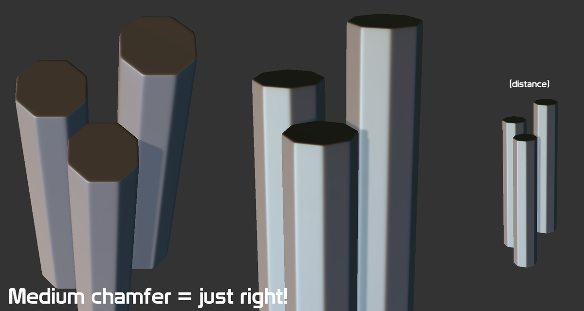 But keep your chamfers close, not too tight but not too loose, and we can get this just right: 14/19