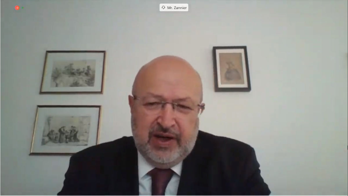 Former @OSCE Secretary General & @oscehcnm @lamzannier: History has been politicized. The mirror of pain and pride = even if there is no disagreement on historical facts, they can look very different. csce.gov/international-…