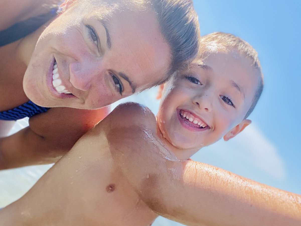 MSMHS_Principal's tweet photo. This principal is taking a beach day with family before we launch full-speed into preparing for the start of the year!  Can’t wait to see our @MSMHS_Sharks in action! https://t.co/X6FsEKVmgu
