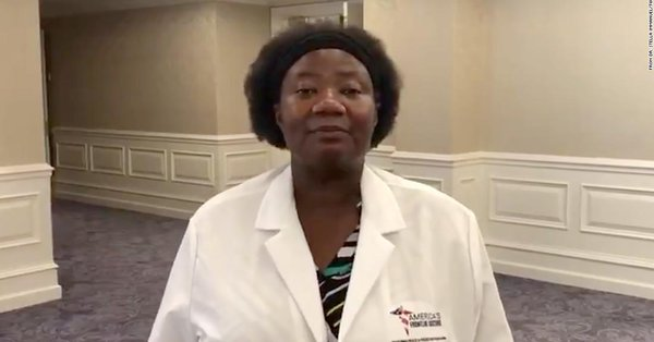 CNNPolitics's tweet image. President Trump promotes a doctor who has claimed alien DNA was used in medical treatments cnn.it/2BFOczX