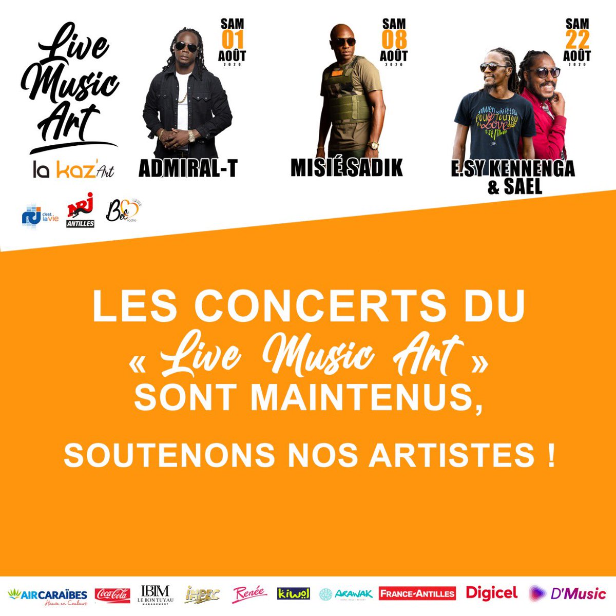 Rendez-vous ce Samedi 01 à 20h avec <a href="/AdmiralT971/">Admiral T</a>