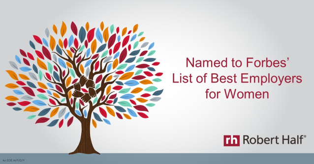 NatalyaSpicker's tweet photo. Proud to celebrate @roberthalf being named one of @forbes' Best Employers for Women &amp; honored to be recognized for our commitment to gender equality &amp; opportunity. Who is a female colleague that inspires you? #DiversityMakesUsStronger #WomenSupportingWomen https://t.co/CN3OzolaMT https://t.co/Df0b8Szxe7