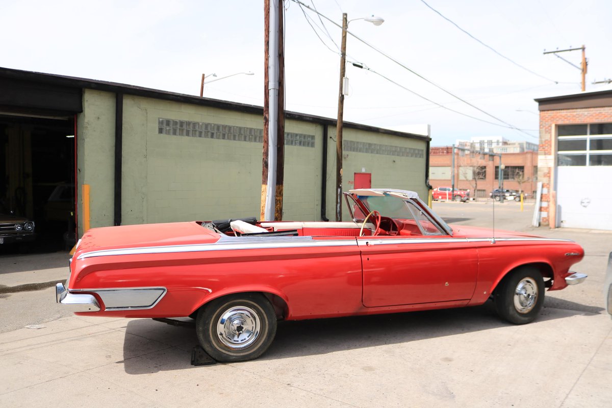 ClassicCarsSMG's tweet photo. #1963DodgePolara 🥰😘
#Polara
Visit our website: https://t.co/WWTzbPGGrE
#ClassicCars
#CarsForSale
#VintageCars
#Convertible
#RedConvertible https://t.co/7iJAp3VXMS
