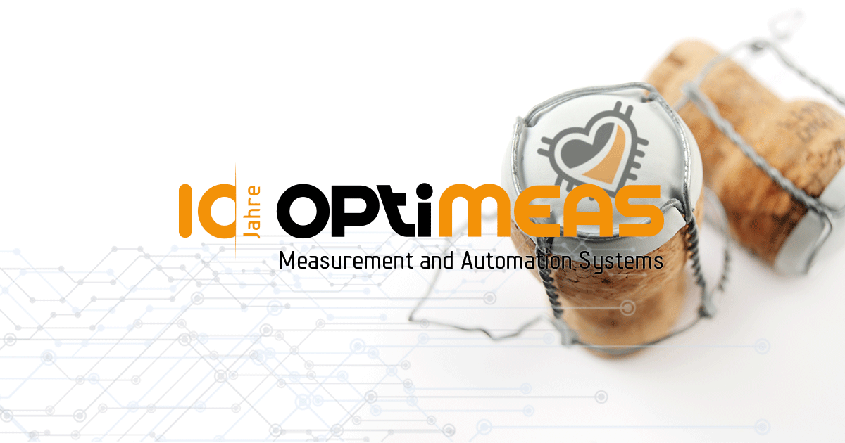 optiMEAS's tweet image. [Jubiläum] 
10 Jahre optiMEAS!
Virtuell lassen wir die Korken knallen. Danke an Kunden, Lieferanten, Partner und Kollegen für eine Dekade grandioser Zusammenarbeit. Wir freuen uns, die digitale Zukunft gemeinsam optimal zu gestalten.

#IoT #optiMEAS #industrial #Digitalisierung