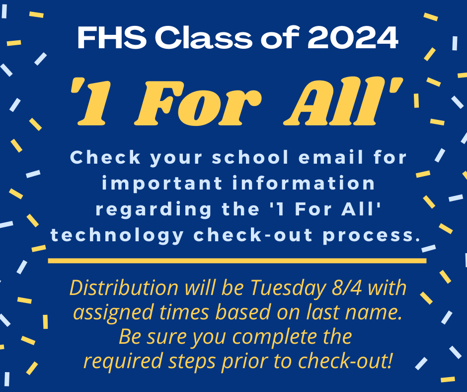 Class of 2024 - check this out!  Information for FISD's '1 For All' technology program for our incoming 9th graders is in your school email inbox!  

<a href="/friscohighband/">Frisco HS Band</a>  <a href="/friscocc/">Raccoon Counselors</a>   <a href="/FriscoHighPTSA/">Frisco High School PTSA</a>   <a href="/FHSRACCOONFB/">FRISCO HS FOOTBALL</a>   <a href="/FriscoHSCheer/">Frisco HS Cheer</a>   <a href="/RaccoonsLibrary/">Raccoons Library</a>   @LadyRaccoons
