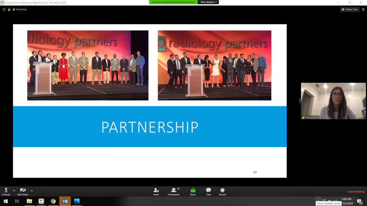Rad_Partners's tweet photo. Thank you to our new physicians and support teammates who spent their Saturday attending our virtual #RPConnect! Welcome to the practice!

#TransformingRadiology
#PracticeNotCompany https://t.co/DtE6UrXbIK