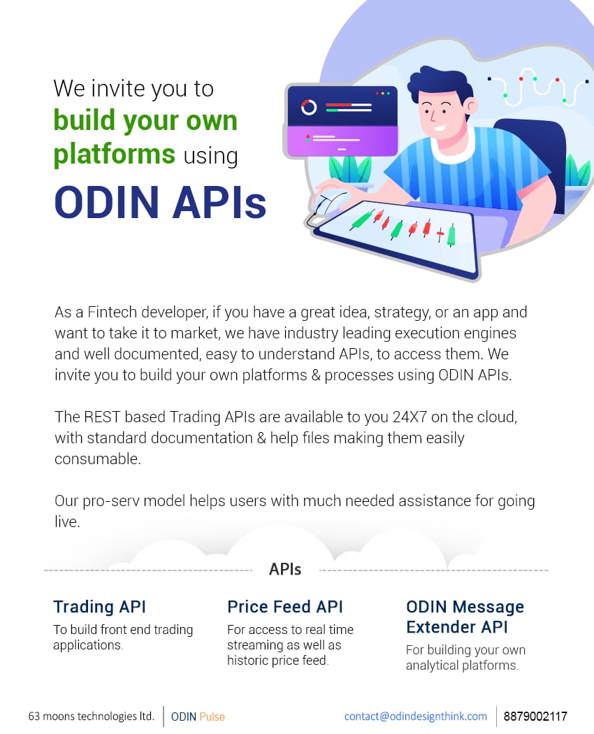 BTSPulse's tweet image. Build your own platform using ODIN APIs

#apis #tradingapi #pricefeedapi #ODINMessageExtenderAPI #openplatforms