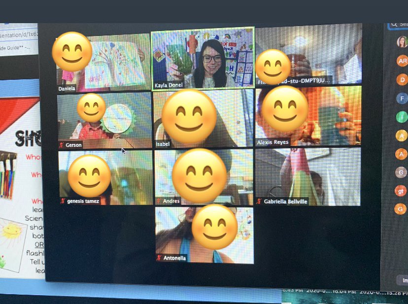 KaylaDonel's tweet photo. Homemade tornadoes, wind socks, season wheels, and beautiful drawings  to celebrate the end of Summer School! Such a joy to work with such amazing kiddos &amp; teachers!❤️❤️ #StateMandatedSummer2020 @NisdBILESL @NISD @Ms_Goodday @Espinoza4810 https://t.co/Qksoesx1DA