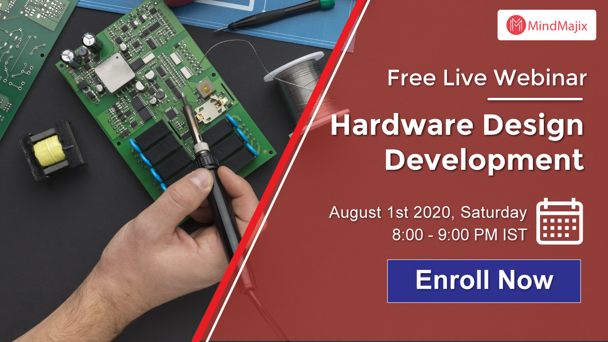 mindmajix's tweet photo. When #NASA is moving to Hardware Design Development, you could also think about such career builders.

Get comfortable on your couches &amp; Join us on our Live Webinar for FREE💥

👉 https://t.co/4ZyVnILQva

#hardwaredesign   #mindmajixwebinar #mindmajix #weekendwebinar #livewebinar https://t.co/Tclv6SpDnC