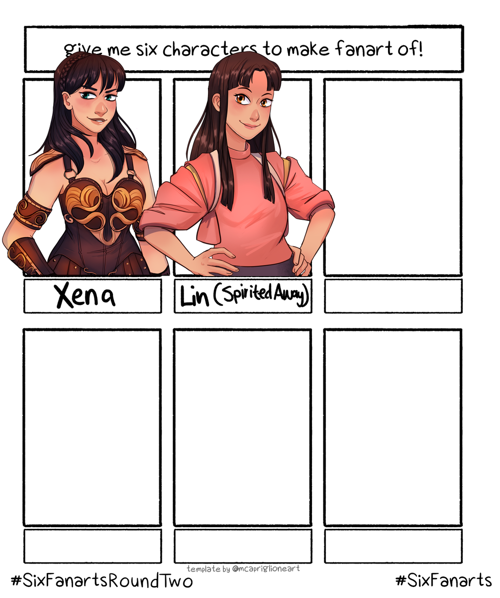 Lin from Spirited Away!
#SixFanartsChallenge
Who's next??
#sixfanarts #SixFanartsChallenge