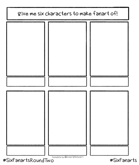 Round two template: 