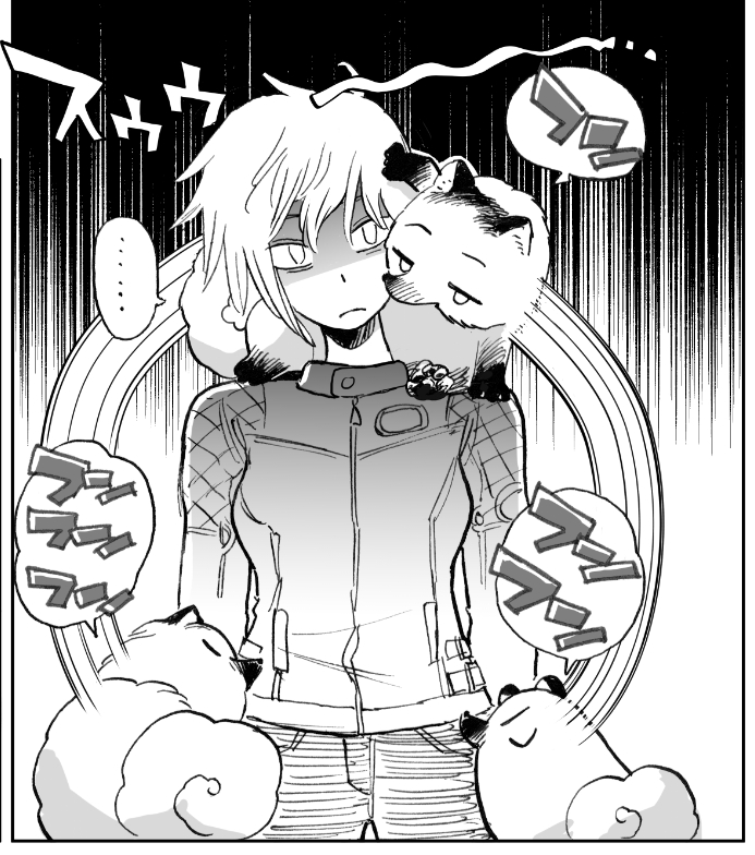 新キャラはきれいなジャイアンだと思って描いてる?
いろんな表情描けるのたのしみ! 