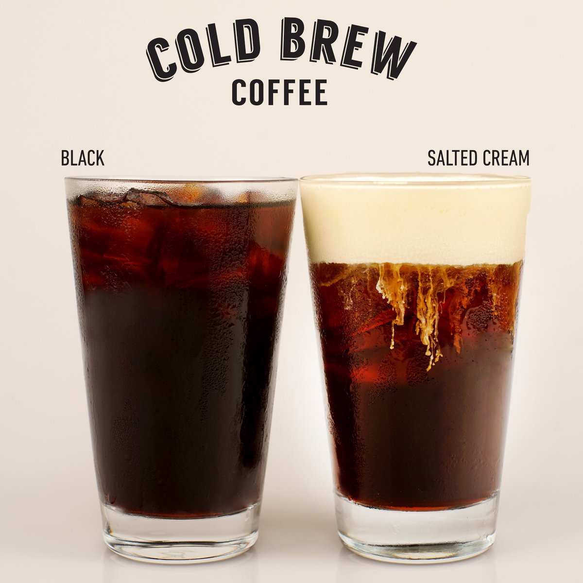 GJCsTurkey's tweet photo. Cold Brew Coffee ile yeni nesil serinlik seni de sarsın!🧊☕
#ColdBrewBlack #ColdBrewSaltedCream https://t.co/s4YWULTXcz