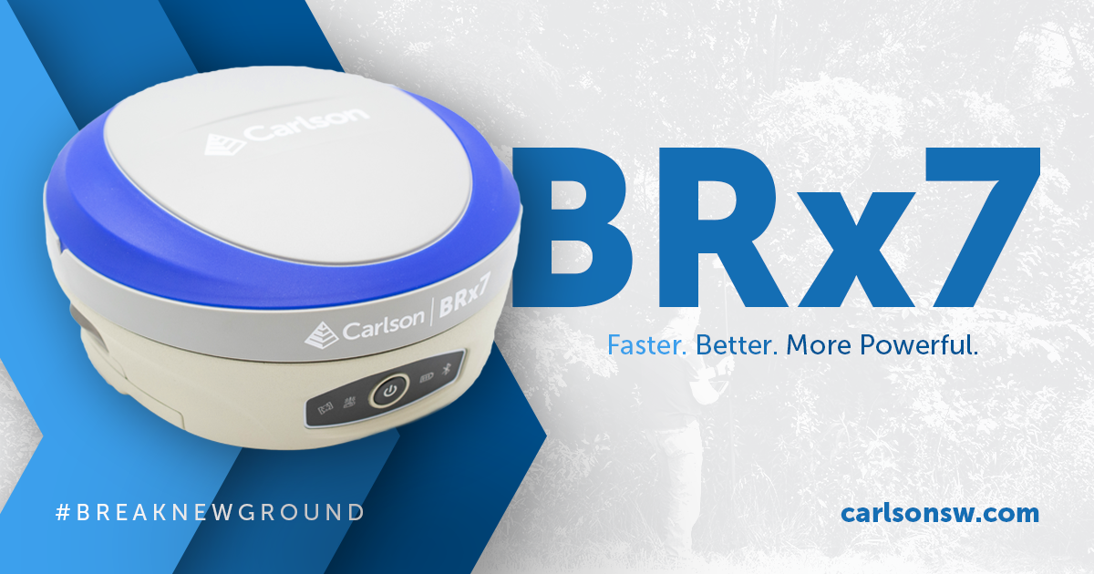 CarlsonSoftware's tweet image. The all-new, powerful 💪 BRx7 GNSS receiver is available now!

📍Demo or purchase today - hubs.ly/H0t3fDC0

#GNSS #surveying #GIS #mapping #breaknewground #surveyor #surveyors #datacollection #carlson