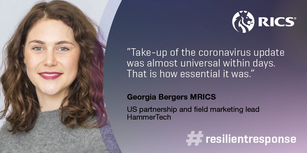 RICSnews's tweet photo. Around the US, #construction sites stayed open through the #COVID19 lockdown. But workers were potentially exposed &amp; risked catching the virus.⚒️

HammerTech's #resilientresponse was to innovate their cloud-based platform to help reduce transmission risks: https://t.co/9isBBuuUzV https://t.co/AEPwoXWsvd