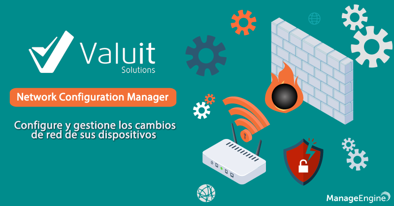 valuitsolutions's tweet photo. Con #NetworkConfigurationManager realice gestión de conformidad y de configuración y cambios de red #NCCCM para #switches, #routers, #firewalls y otros dispositivos de forma rápida y fácil. ¡Solicite una demostración gratuita ahora mismo!👉https://t.co/TkCeSeHChQ @ManageEngineLA https://t.co/Q3OGBS2CRo