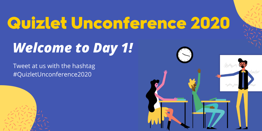 quizlet's tweet photo. #QuizletUnconference2020 is about to kick off! Don’t miss out on the chance to hear from experts, partners and our Quizlet team. It’s not too late to grab a ticket!

https://t.co/uLjpTRvU66 https://t.co/xpHZ7wJFQO