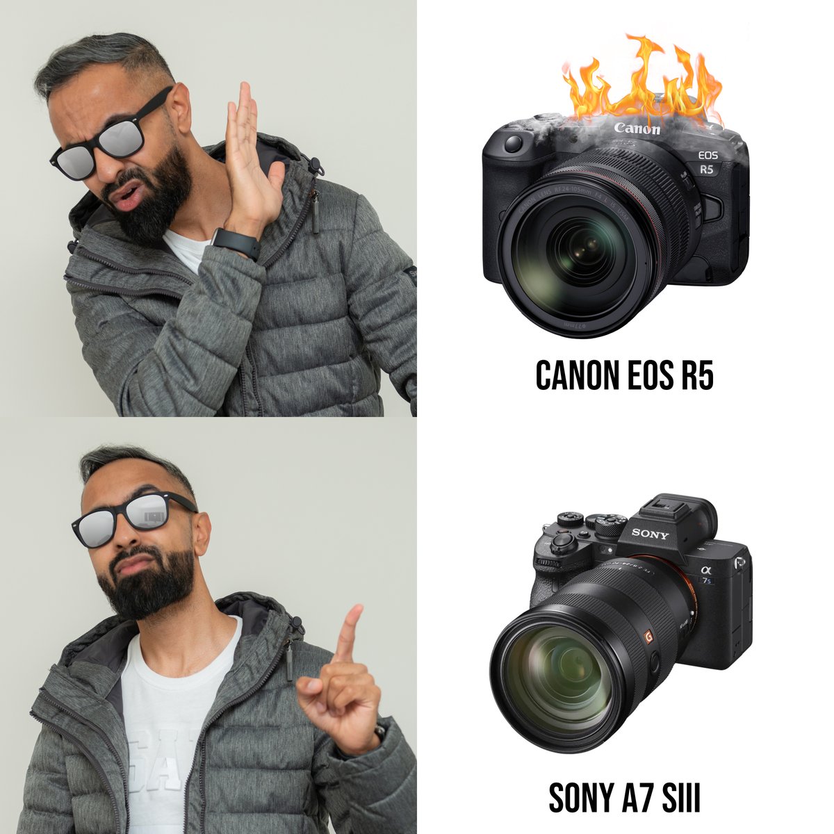 Camera fans after the Sony A7SIII announcement...