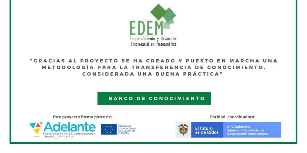 proyectoedem's tweet photo. #FelizDía Queremos invitarlos a conocer el #BancoDeConocimiento de @ADELANTE_UE_ALC y compartir con ustedes este caso de éxito del #ProyectoEDEM que nos ha permitido realizar una importante contribución al #ODS8 👉https://t.co/l7ZxMkFiFs https://t.co/DHkOlyOsGG