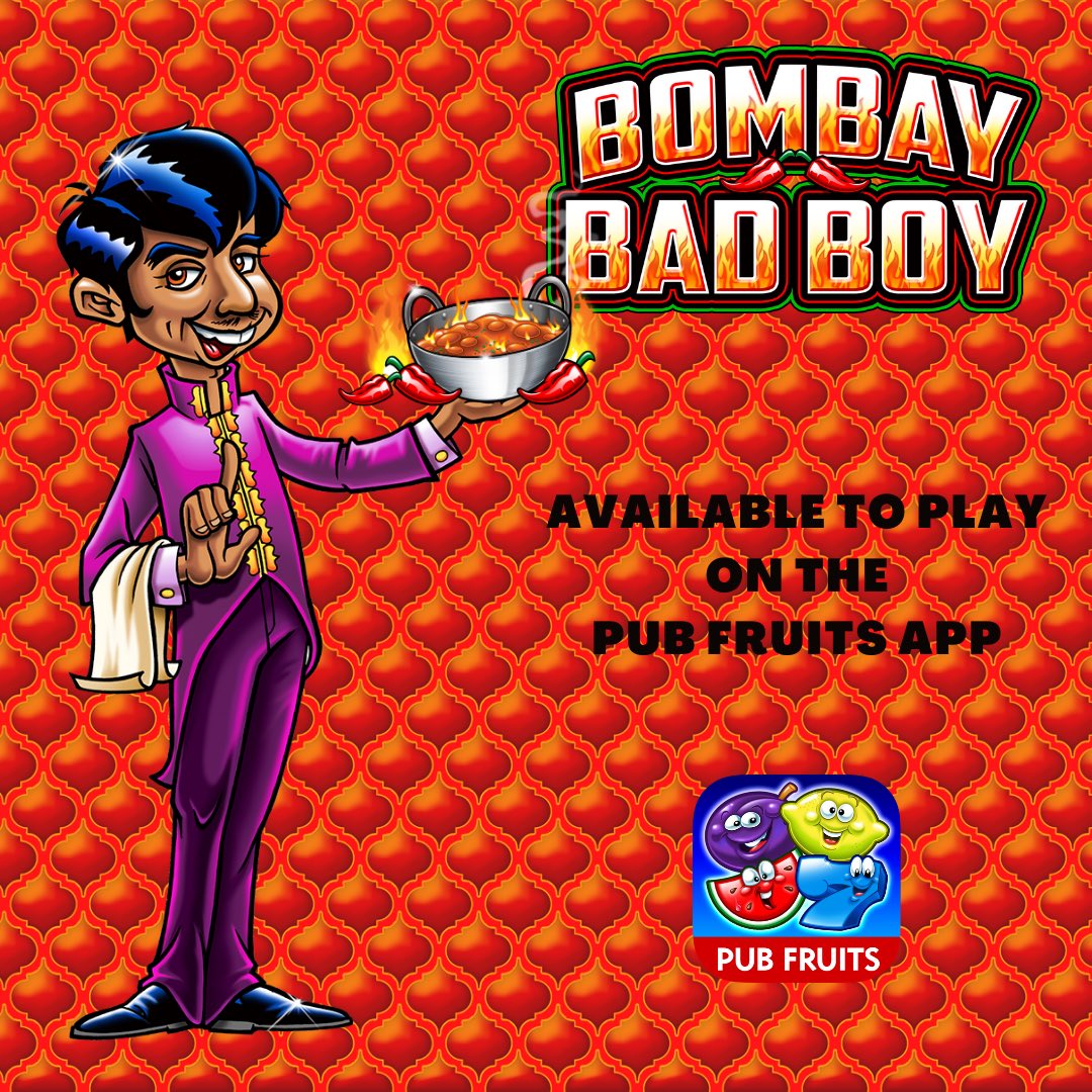 ReflexGamingLtd's tweet image. BOMBAY BADBOY - Missing the fruit machines in the pubs? Bombay Badboy is available on our Pub Fruits app! Available to download on iOS and android! 🎰 
#bombaybadboy #pubfruits #downloadapp #ios #apple #appleapp #casino #slots #reflex #reflexgaming #pubfruits #gaming #downloadnow