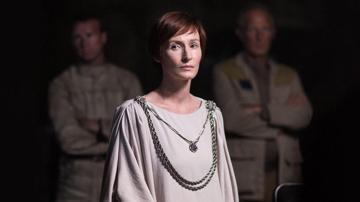 Riyo Chuchi, Mon Mothma, Jtn Erso, Amilyn Holdo