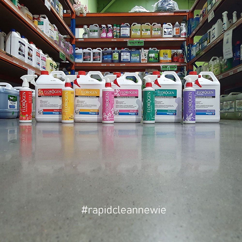 Cleaners #1 Fav Long Lasting Airfreshner 🌺💚
Leaves a newly cleaned home smelling fresh for days!

Available in store or online bit.ly/2ZjYwp2
#florogen #airfreshner #supportlocal #rapidcleannewie
