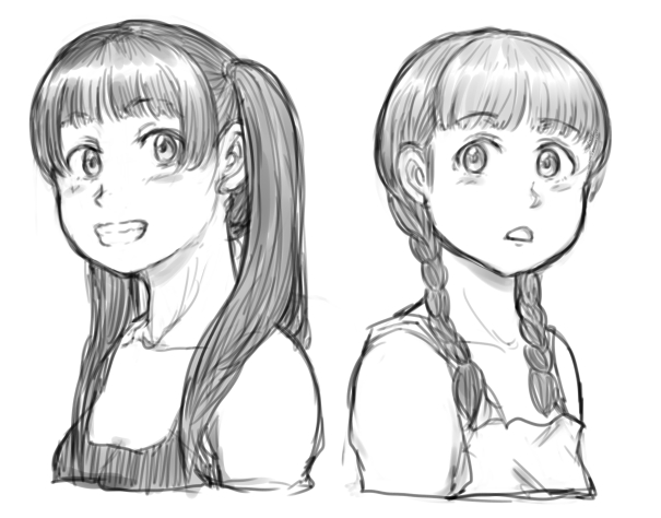 由乃さんと祐巳さん 
