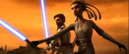 Luminara Unduli, Adi Gallia, Depa Billaba, Aayla Secura