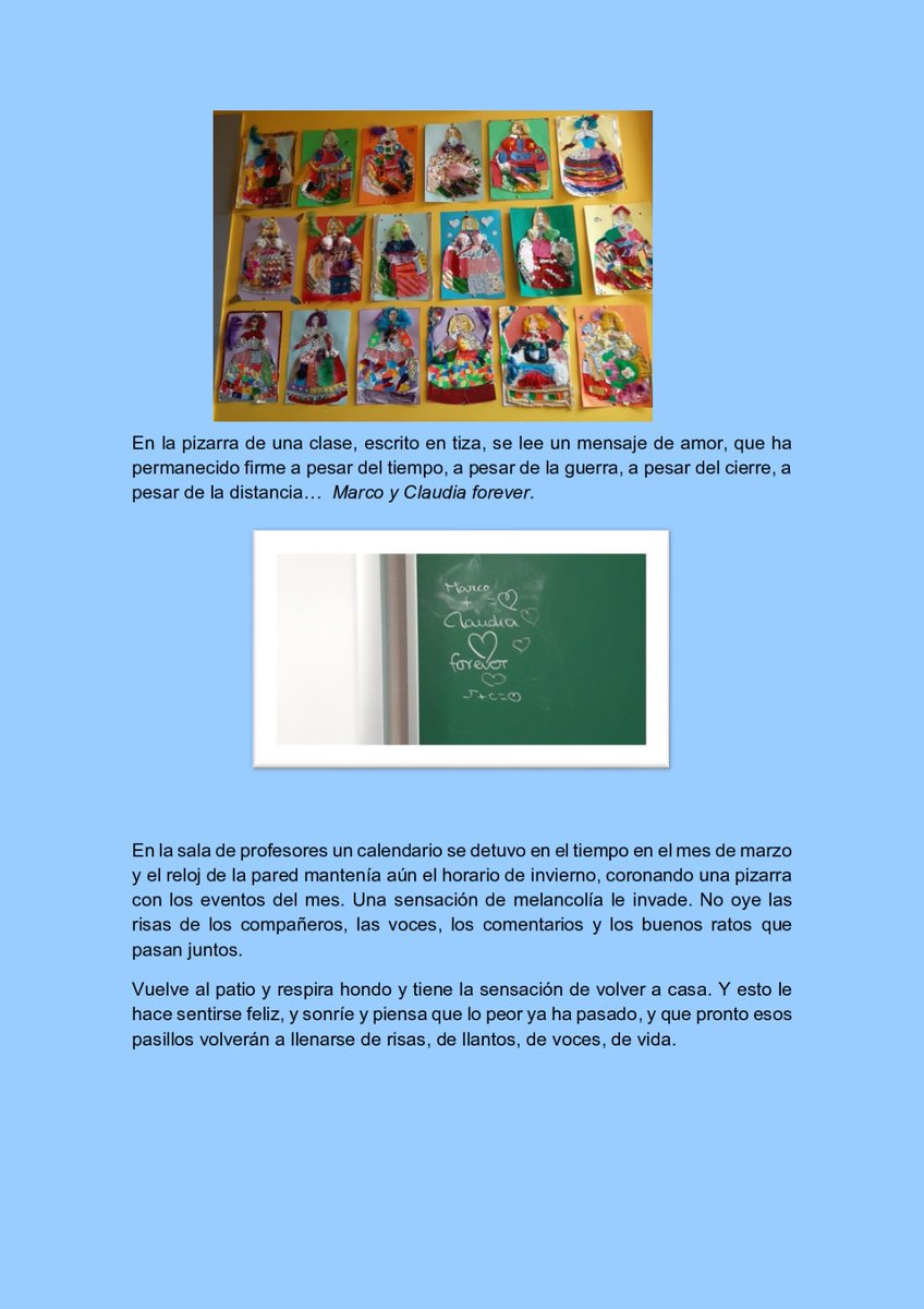 Arulaoficial's tweet photo. Publicación en el XL Semanal de ABC del precioso escrito de nuestra compañera y profesora de alemán, Beatriz del Pino. ¡Enhorabuena! https://t.co/rsrsxPPfgs  #cole #colegio #colegioarula #colegioárula #educacion #secundaria https://t.co/VcTi4j27MA