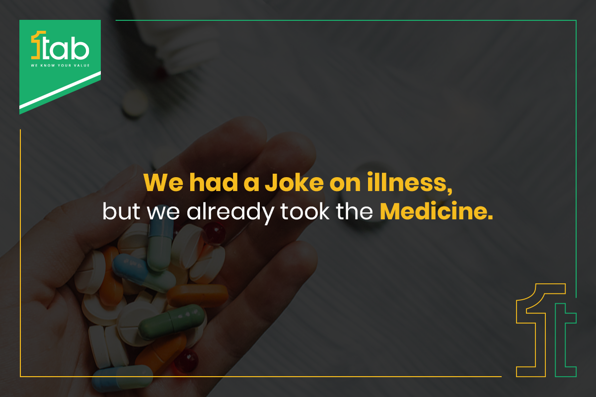 1TabOfficial's tweet photo. Illness is Not a Joke!! ;) :)
#ihaveajoke #jokememe #ihadajoke #hadajoke #joke #memes #trendingformat #trending #topical #WednesdayWisdom #WednesdayMotivation #WellnessWednesday #SwasthaBharat #HealthForAll #onlinepharmacy #OnlineMedicines #WeKnowYourValue #Health #healthcare https://t.co/UMiOF7CYvb