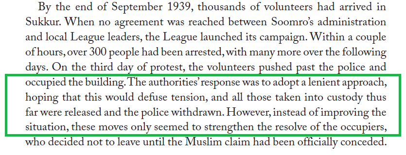 Sumroo was very lenient towards the rioters. He released those rioters who were involved in Anti Hindu riots. They were not brought to book.He simply handed over the Manzilgah just opposite to and within premises of the Hindu temple to the Mμslim mob that went on rampage.