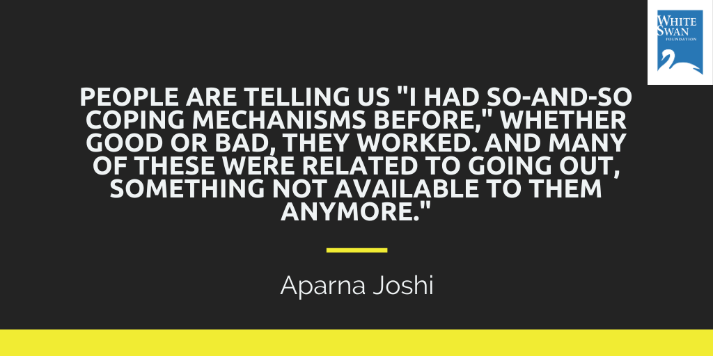 mentalhealthind's tweet photo. During lockdown, there had been an increase in no. of calls by people in the age group of 20 to 30. Aparna Joshi, project director, iCALL, discusses the possible reasons for this spike in number of calls. https://t.co/36E6ocXOhD #WorkFromHome #CopingWithLockdown #iCALLhelpline https://t.co/dfhMU0np8y