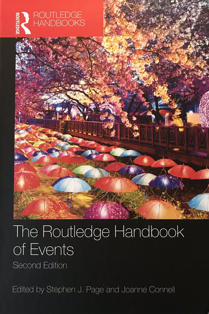 THEMResearchUH's tweet photo. Fantastic to see the new, 2nd edition of The Routledge Handbook of Events with two great chapters penned by our very own @EventMgtTHEM lecturing team! #research #teaching #goteamTHEM @DrAllanJepson @SarahSnellUK https://t.co/GDPPq89hxi