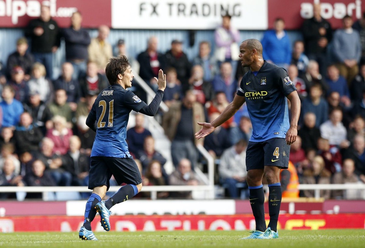 25th October 2014Silva scored a fine goal in a 2-1 loss against West Ham and Upton Park