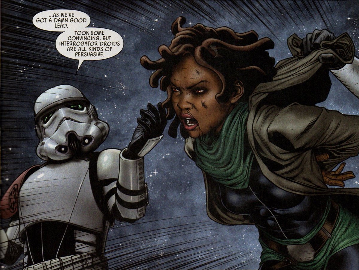 Sabè (& the other handmaidens), Sana Starros, Doctor Aphra, Kaydel Ko Konnix