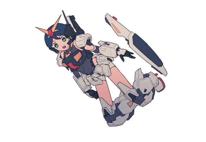 胸のところ隠れちゃったのでMk-IIちゃんだけ…