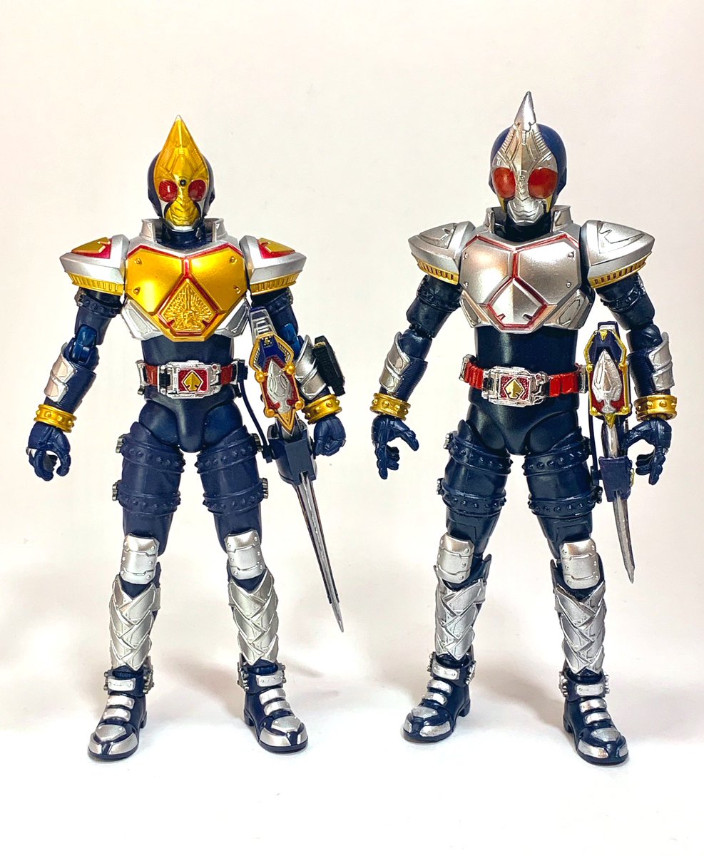 S.H.フィギュアーツ 仮面ライダーブレイド体型改修 #造って遊ぼ