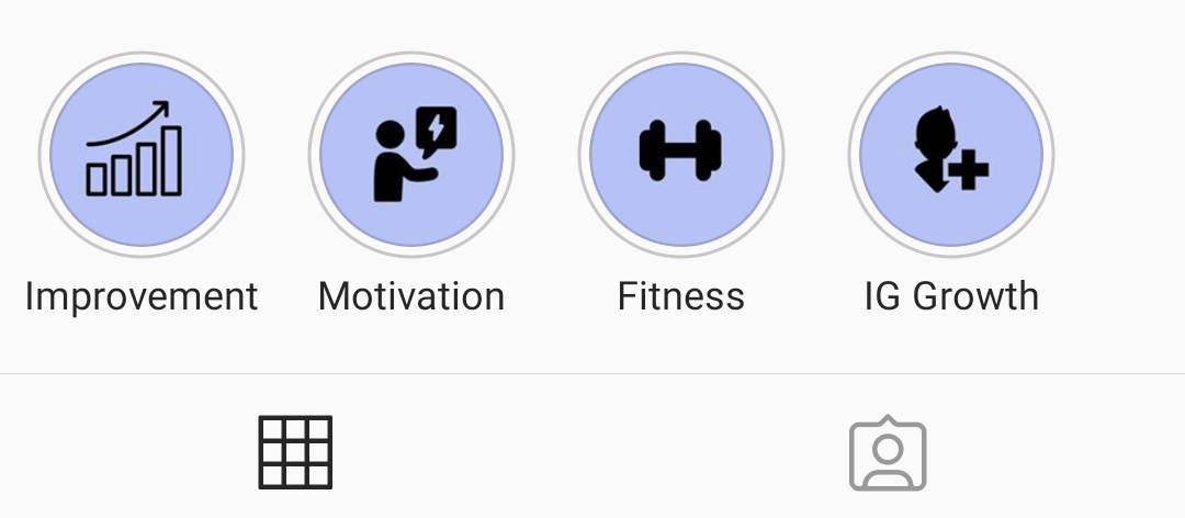 His story highlights are awesomeClean, all unanimous with his logo & feedGood Clipart & designsShows his journey with IG growth-> Builds a connection with the audience