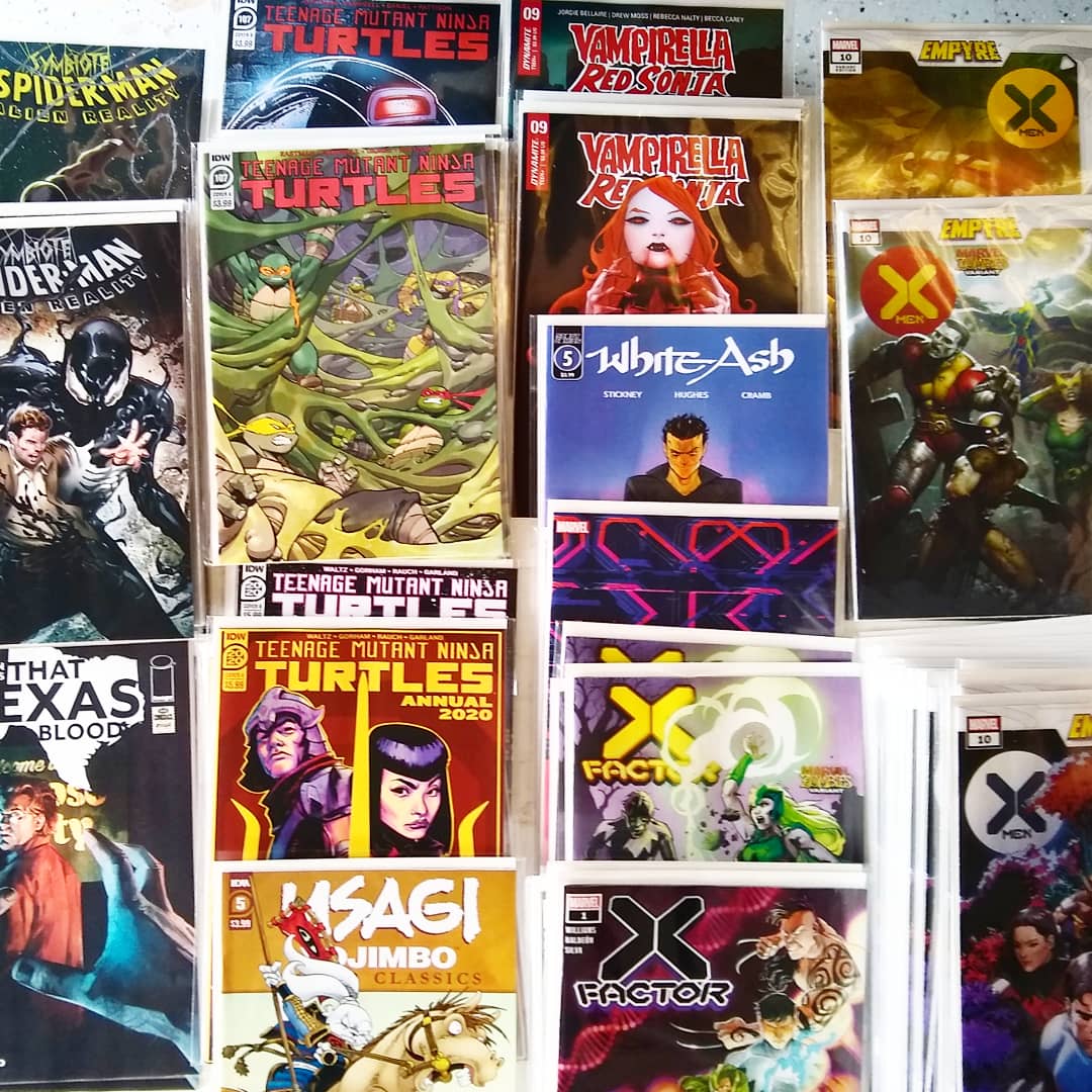 galacticquest's tweet photo. Ready for purchase at both locations. We are open Monday through Saturday noon until 6. #galacticquest #newcomicbookday https://t.co/psga4muZ9k