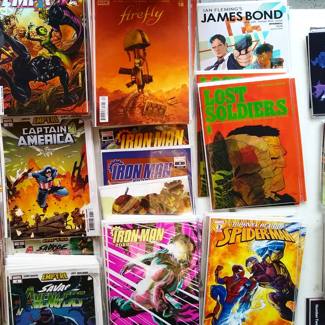 galacticquest's tweet photo. Ready for purchase at both locations. We are open Monday through Saturday noon until 6. #galacticquest #newcomicbookday https://t.co/psga4muZ9k