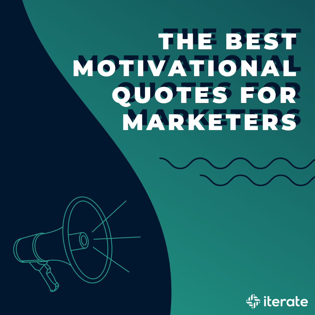 iterateiterate's tweet photo. If you’re searching for some inspiration, look no further! Here are some of our favorite marketing motivational quotes: https://t.co/NwqZPCfcj2
#storytelling #strategy #digitalmarketing #iterate #iteratemarketing #success #motiivation #motivational #inspirational #quotes https://t.co/WvqoRA9pzR