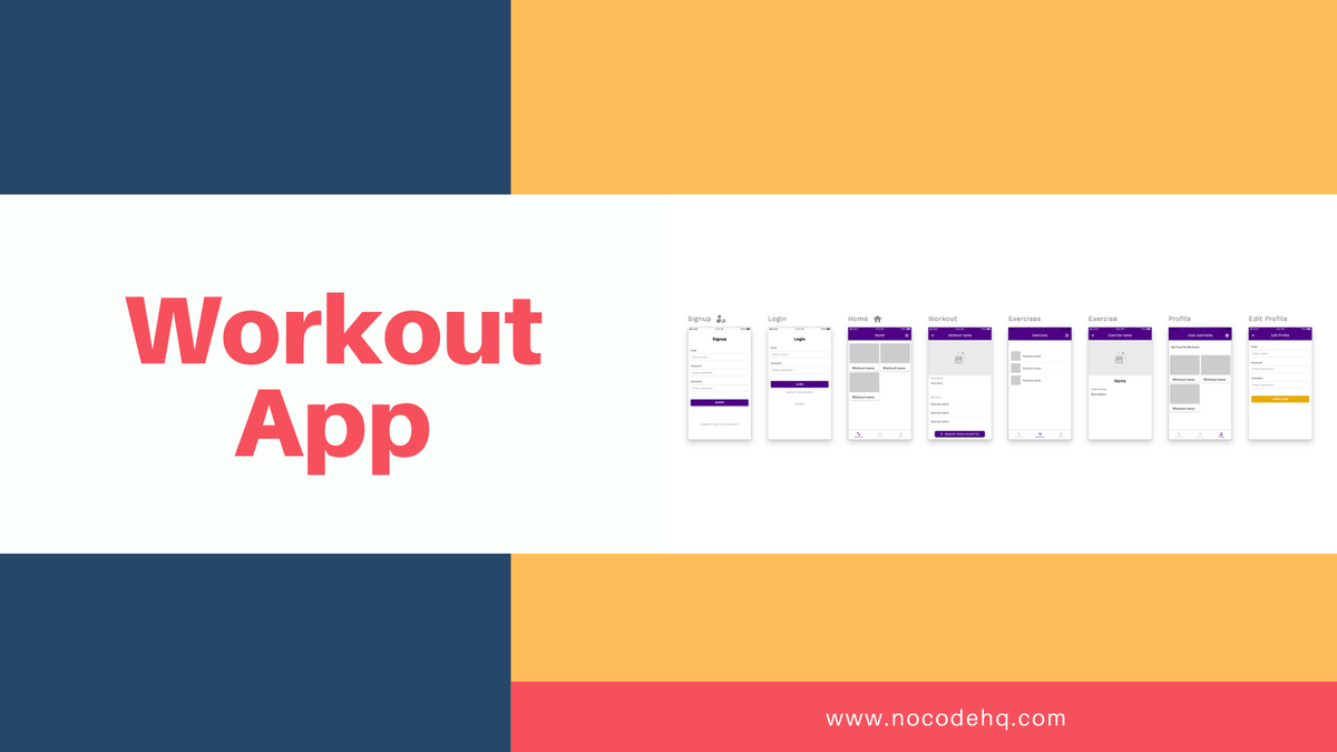 nocodejournal's tweet photo. @NocodeHQ: new Workout Mobile App template using @AdaloHQ. Check out how to get the template.
https://t.co/6Pi6sBpnGt
#NoCodeJournal #NoCode #LowCode #nocodetutorials #nocodetemplate https://t.co/VfIh8dYOJc