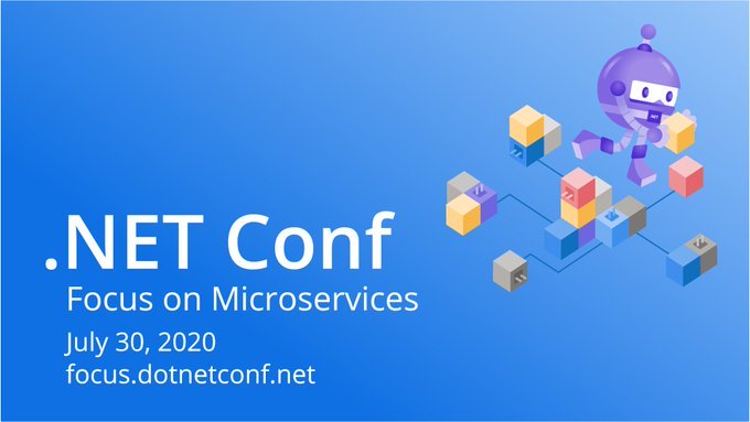 24 hours away! .NET Conf: Focus on Microservices starting at 8AM PDT.

Click here for more info: hubs.ly/H0t2Dws0 #dotnetconf #microservices #dotnet