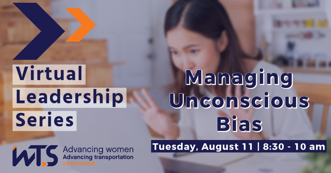 WTSConnecticut's tweet photo. Reminder -- WTS CT will be hosting the second session of our Virtual Leadership Series on August 11! Kenya Rutland, Principal and Chief Enthusiasm Officer, KJR Consulting will present on Managing Unconscious Bias. Register here: https://t.co/g3YcByrsun. #WeAreWTS #WTSCTWednesday https://t.co/BQPTaFcXUw
