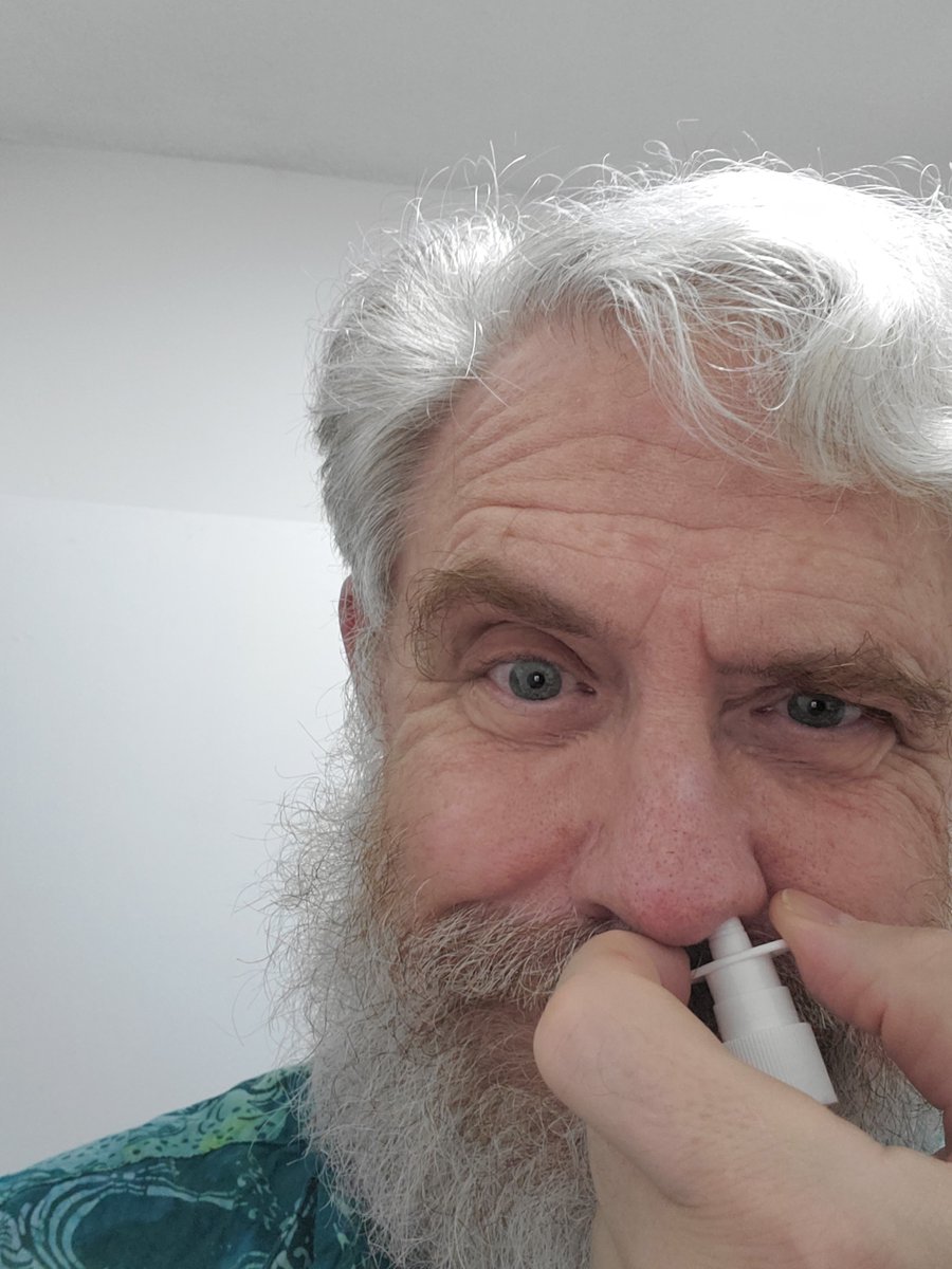 The George Church selfie of him taking a DIY coronavirus vaccine. This picture is a classic This is the thread to go with it.